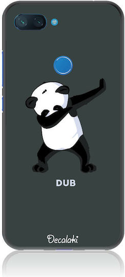 Dub Panda Dance Задна корица Силикон Многоцветен (Xiaomi Mi 8 Lite)