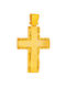 Senzio Belibasakis Men's Gold Cross 14K