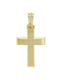 Triantos Herren Gold Kreuz 14K