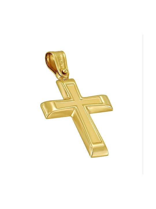 Filva Oro Herren Gold Kreuz 14K