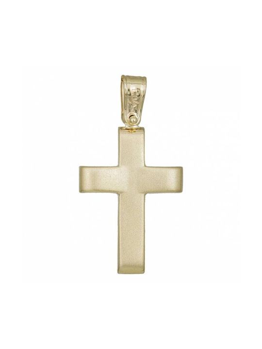 Filva Oro Men's Gold Cross 14K