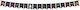 Fiestas Guirca Garland for Party Halloween 1pcs 300cm 24365