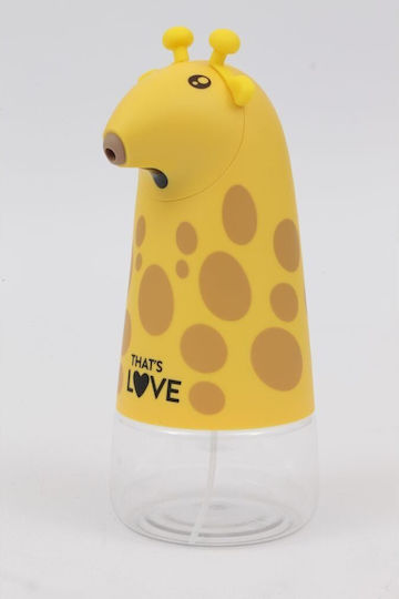 That's Love Dispenser Plastic cu Distribuitor Automat Galben 250ml