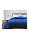 Electric Blue Quilt 220x240cm 350 GSM