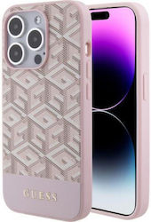 Guess G Back Cover Pink (iPhone 15 Pro)