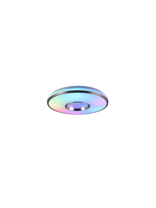 Trio Lighting Smart Πλαφονιέρα Οροφής 39εκ. Λευκή με Ενσωματωμένο LED και Τηλεχειριστήριο