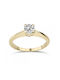 Chrilia Single Stone from Gold 14K