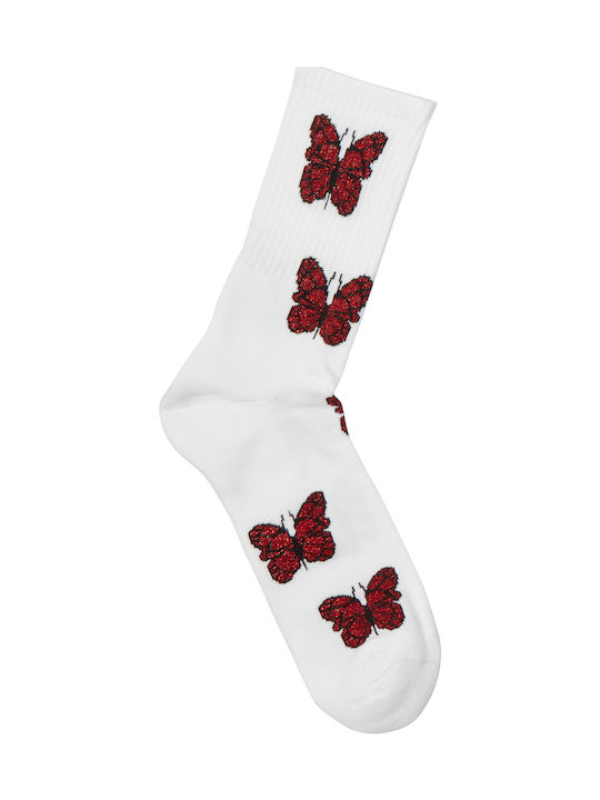 ME-WE Women's Socks White