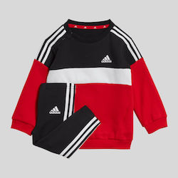Adidas Kids Sweatpants Set Red 2pcs