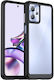 Colorful Series Back Cover Σιλικόνης Μαύρο (Moto G13)