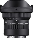 Sigma Crop Φωτογραφικός Φακός 10-18mm f/2.8 DC DN Contemporary Ultra-Wide Zoom για Sony E Mount Μαύρος