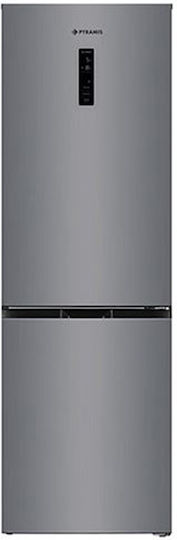 Pyramis Ψυγειοκαταψύκτης 323lt NoFrost Υ185xΠ60xΒ68.5εκ. Inox FSO 185