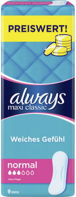 Always Sanitary Pads 9pcs