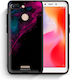 Smartfits Watercolor Pink Black Umschlag Rückseite Rosa (Redmi 6) 6114924331163_37751542841499