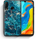 Smartfits Marble Blue Задна корица Син (Huawei P30 Lite)