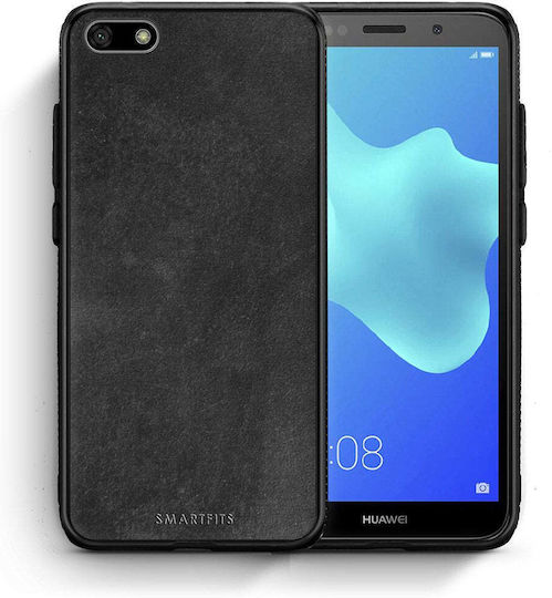 Smartfits Color Black Slate Back Cover Negru (Huawei Y5 2018 / Honor 7S) 4356589846665_31209392046217
