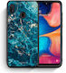 Smartfits Marble Blue Back Cover Blue (Galaxy A20e)