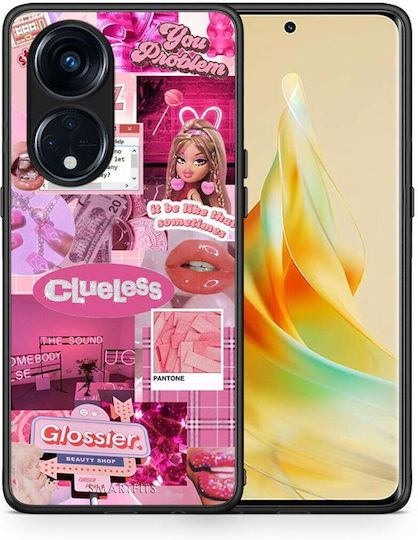 Smartfits Pink Love Back Cover Ροζ (Oppo Reno8T 5G, A1 Pro)