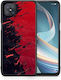 Smartfits Red Paint Back Cover Κόκκινο (Oppo Reno4 Z)