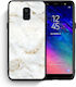 Smartfits White Gold Marble Задна корица Бял (Galaxy A6 2018) 7172188209307_41405276913819