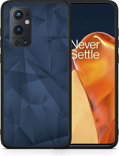 Smartfits Geometric Blue Abstract Back Cover Albastru (OnePlus 9 Pro) 7056006250651_41099186372763