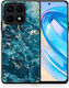 Smartfits Marble Blue Back Cover Μπλε (Honor X8a)