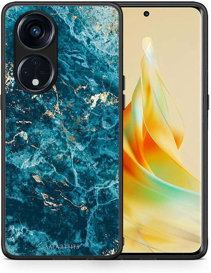 Smartfits Marble Blue Back Cover Blue (Oppo Reno8T 5G, A1 Pro)