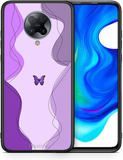Smartfits Purple Mariposa Umschlag Rückseite Lila (Poco F2 Pro) 7634943246491_43313283367067