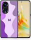 Smartfits Purple Mariposa Back Cover Μωβ (Oppo Reno8T 5G, A1 Pro)