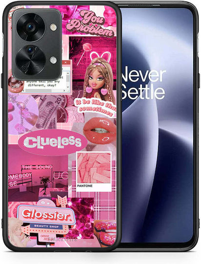 Smartfits Pink Love Back Cover Pink (OnePlus Nord 2T)