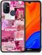 Smartfits Pink Love Back Cover Pink (OnePlus Nord N100)