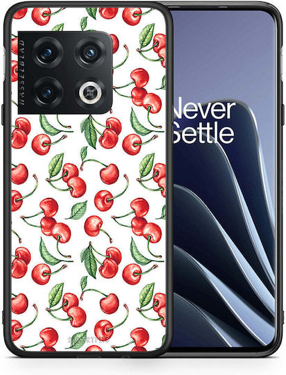 Smartfits Cherry Summer Задна корица Бордо (OnePlus 10 Pro)