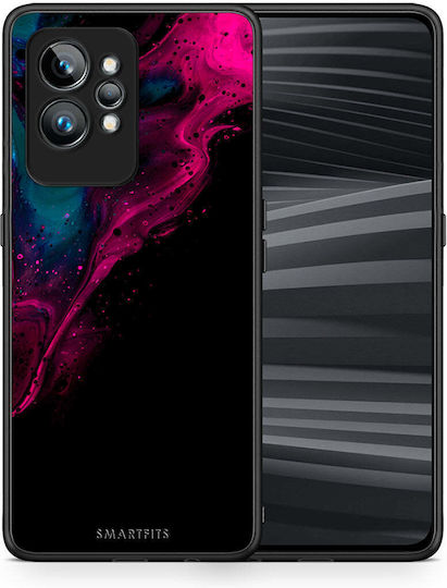 Smartfits Watercolor Pink Black Back Cover Ροζ (Realme GT2 Pro)