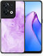 Smartfits Watercolor Lavender Back Cover Μωβ (Oppo Reno8)
