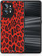 Smartfits Animal Red Leopard Umschlag Rückseite Rot (Realme GT2 Pro) 8427841388883_46689182515539
