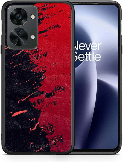Smartfits Red Paint Back Cover Κόκκινο (OnePlus Nord 2T)