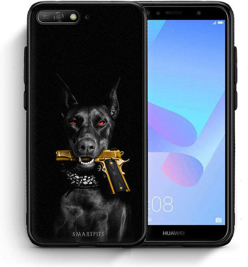 Smartfits Golden Gun Back Cover Χρυσό (Huawei Y6 2018)