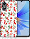 Smartfits Cherry Summer Umschlag Rückseite Burgundisch (Oppo A17)