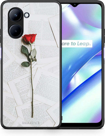 Smartfits Red Rose Back Cover Κόκκινο (Realme C33)
