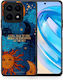 Smartfits Screaming Sky Back Cover Light Blue (Honor X8a)