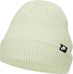 Nike Beanie Unisex Σκούφος Πλεκτός σε Λευκό χρώμα