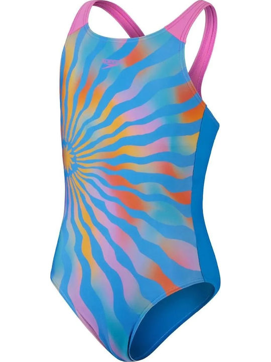 Speedo Kinder Badeanzug Einteilig Blau