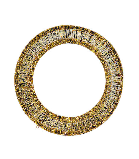 Lianos Christmas Metal Lighted Decorative Wreath 90cm