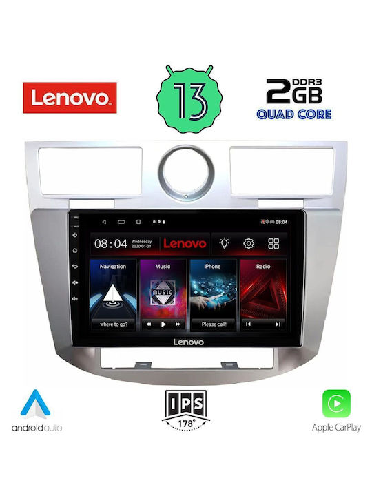 Lenovo Car Audio System Chrysler Sebring 2008-2010 (Bluetooth/USB/AUX/WiFi/GPS/Apple-Carplay/Android-Auto) with Touch Screen 9"