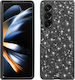 Glitter Back Cover Plastic Negru (Galaxy Z Fold5)