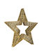Lianos Metal Illuminated Christmas Decorative Pendant Star 130x130cm White