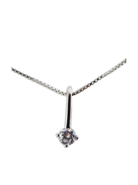 SilverBrand.gr Charm aus Silber mit Zirkon
