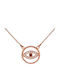 SilverBrand.gr Charm Auge aus Vergoldet Silber mit Zirkon