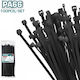Total Cable Ties Plastic 400mm x 7.6mm in Black Colour (100 pcs)