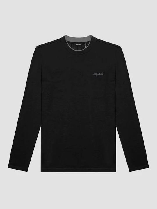 Antony Morato Men's Long Sleeve Sweater Black